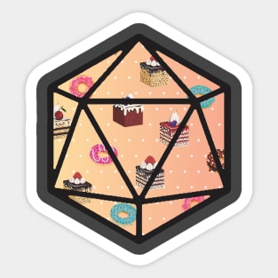 Sweet Treat D20 Sticker